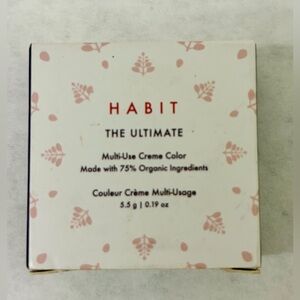 Habit The Ultimate Multi-Use Creme For Use On Lips, Cheeks And Eyes Made in USA